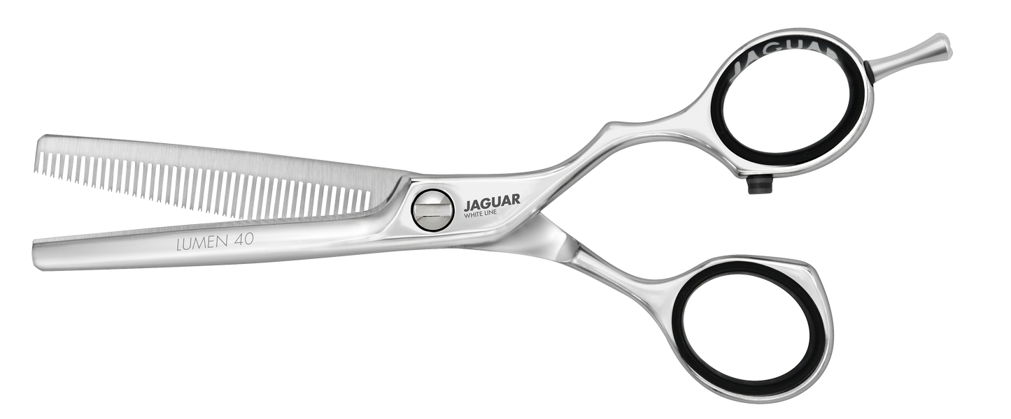 Buy Jaguar Thinning scissors Lumen 40. Best Hair texturing scissors in India. Love Self Beauty.