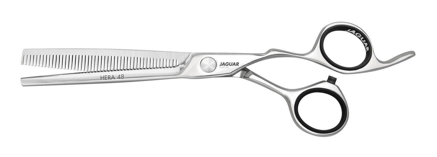 Jaguar HERA 48 Texturing Scissors | White Line Scissors.