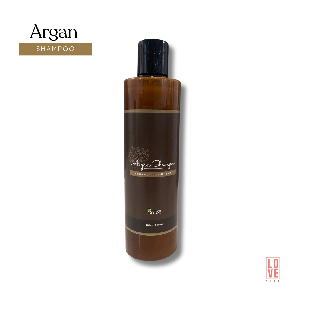 Moroccan Argan Oil Moisturizing Shampoo - 280 ml - LoveSelf Beauty