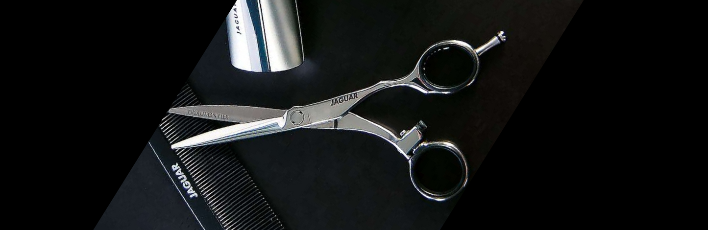 Jaguar EVOLUTION FLEX Hairdressing scissors 5.75 Inch | Black Line Scissors - LoveSelf Beauty