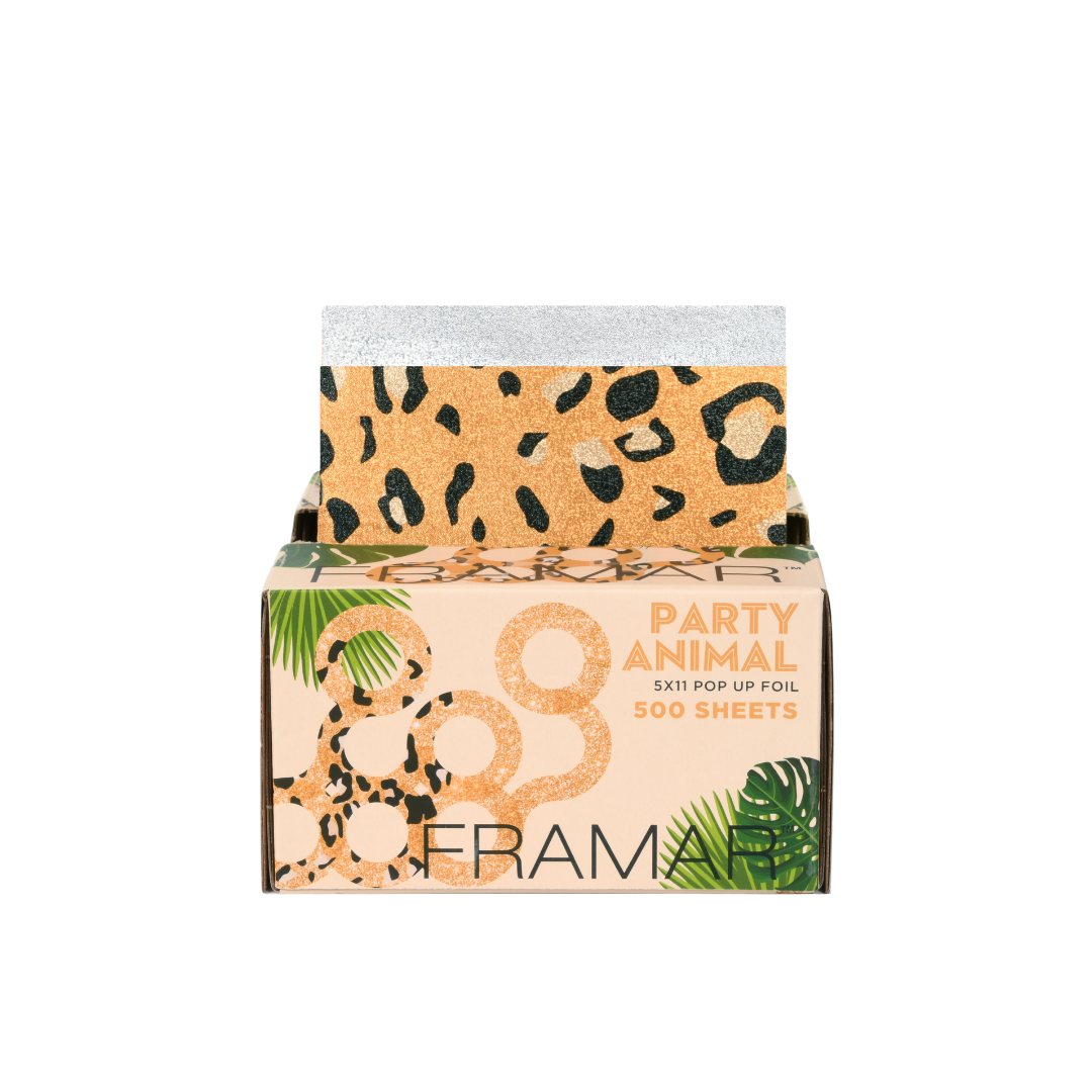 Buy Framar Hair Color Foil, Aluminium Hair Coloring foil for salons, Party Animal - Pop Up | Love Self Beauty.