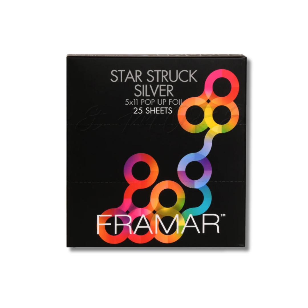 Buy Framar Aluminium Hair Color Foil for salons, Star Struck Silver | Love Self Beauty India
