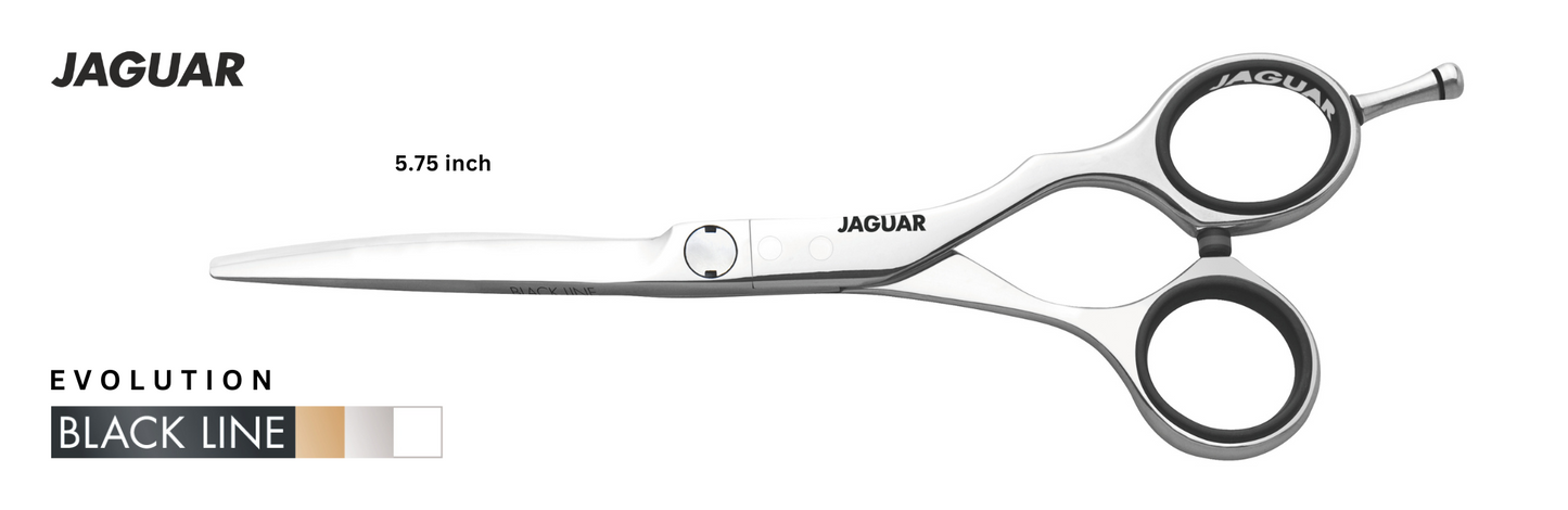 Jaguar EVOLUTION Hairdressing scissors 5.75 Inch | Black Line Scissors - LoveSelf Beauty
