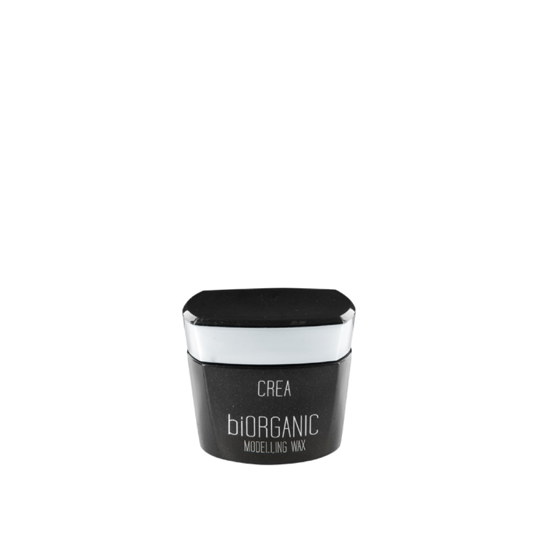 Maxxelle Maximum Shine Fixative Wax with Organic Argan Oil for glossy effect, medium to strong hold, water-soluble, paraben-free, compostable packaging