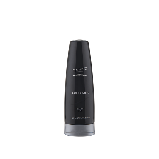 Black Gel 150ml Colored Gel for Gray Hair - Shine, Modeling, Temporary Effect - LoveSelf Beauty