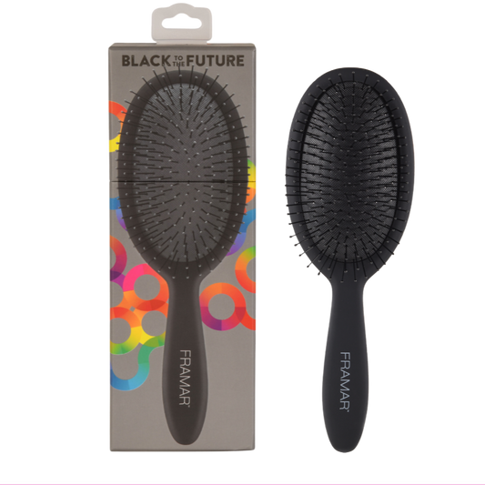 Buy Framar Hair Detangle brush in black Color | Love Self Beauty