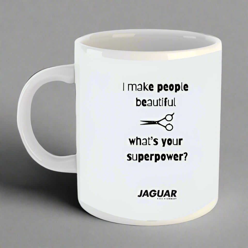 Superpower Quote Coffee Mug - Jaguar Branded Products.