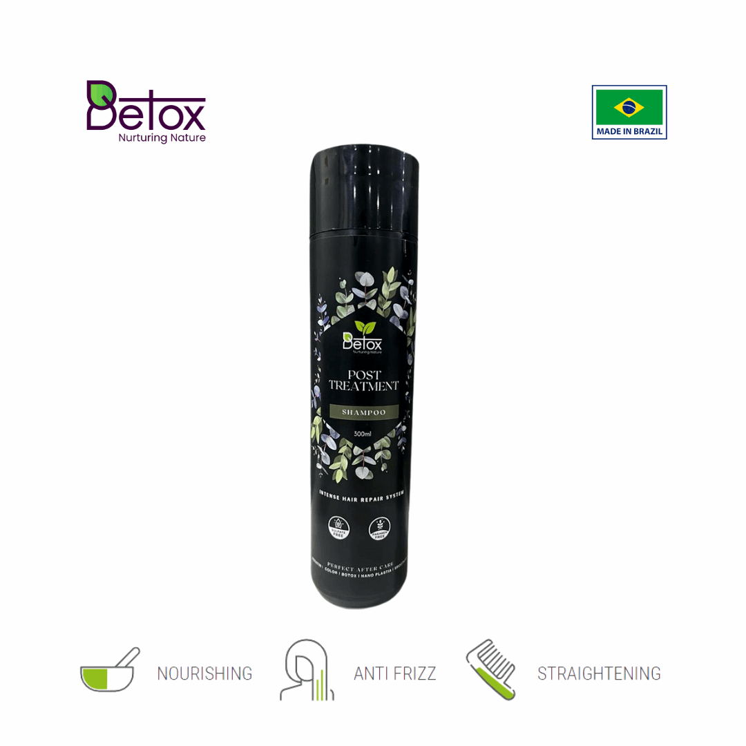 BeTox Post Treatment Hydrating & Nourishing Shampoo Paraben-Free, Sulfate-Free, Vegan