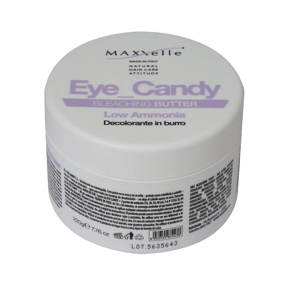 Eye_Candy Bleaching Butter: Low-Ammonia Formula for Up to 8 Tones Lightening