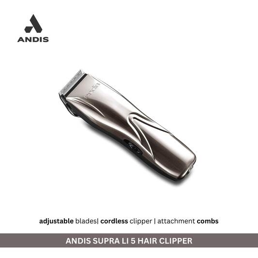 Andis hair clipper and hair trimmer with shaver function.