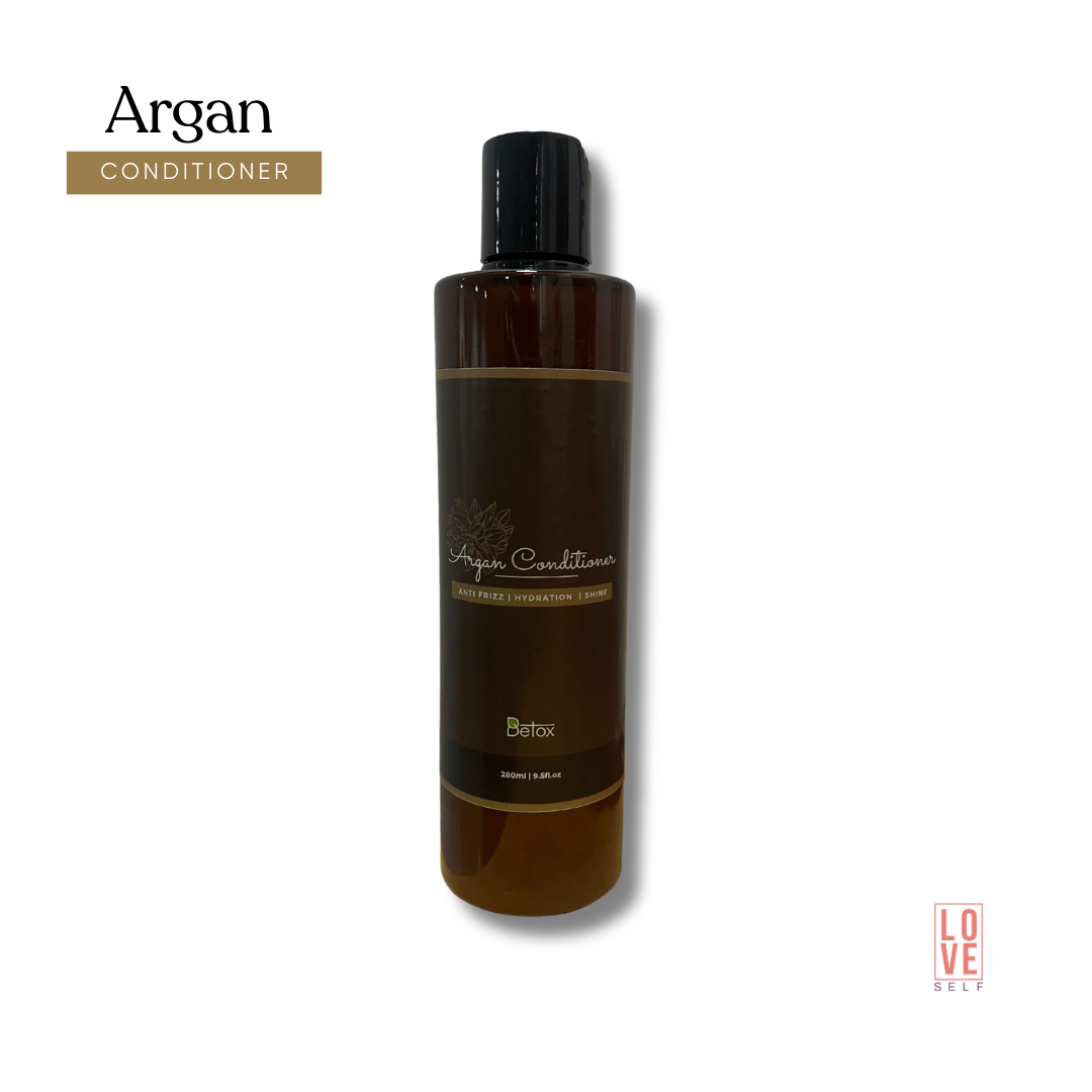 Argan oil hair shampoo for repair and moisture