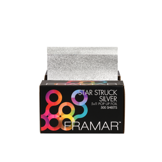 Buy Framar Aluminium Hair Color Foil | Star Struck Silver - Pop Up 
