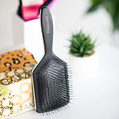 Buy Framar Black Paddle Hair Brush now in India. Large Paddle Brush is available online at Love Self Beauty.