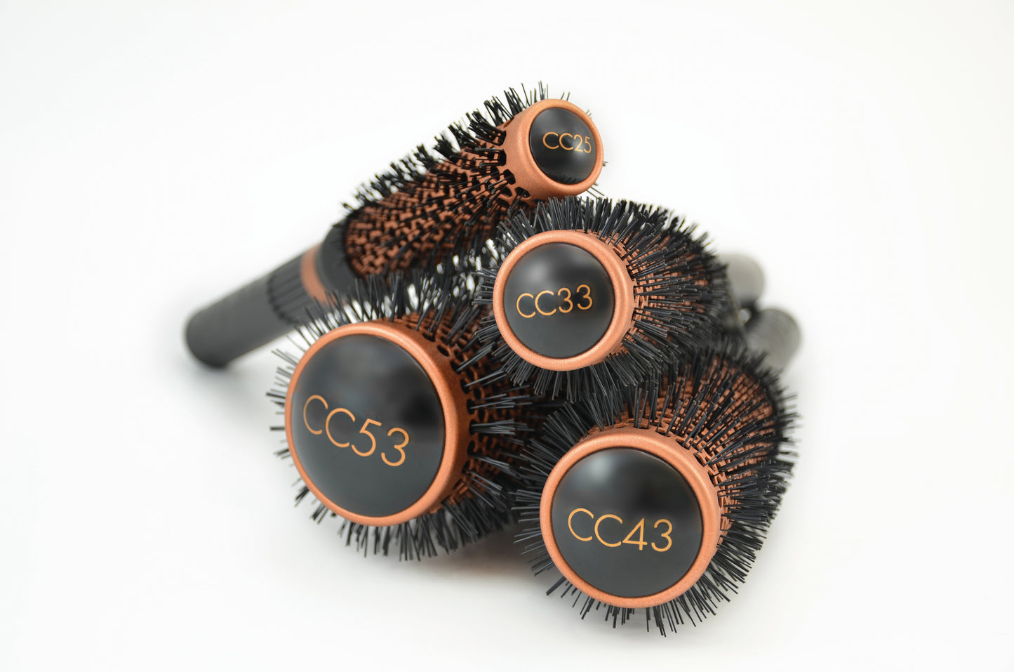 Buy Jaguar Copper Ceramic Round Blow Dryer Hair Brush for Fasted Blow Dry and Hair Shine | Love Self Beauty.