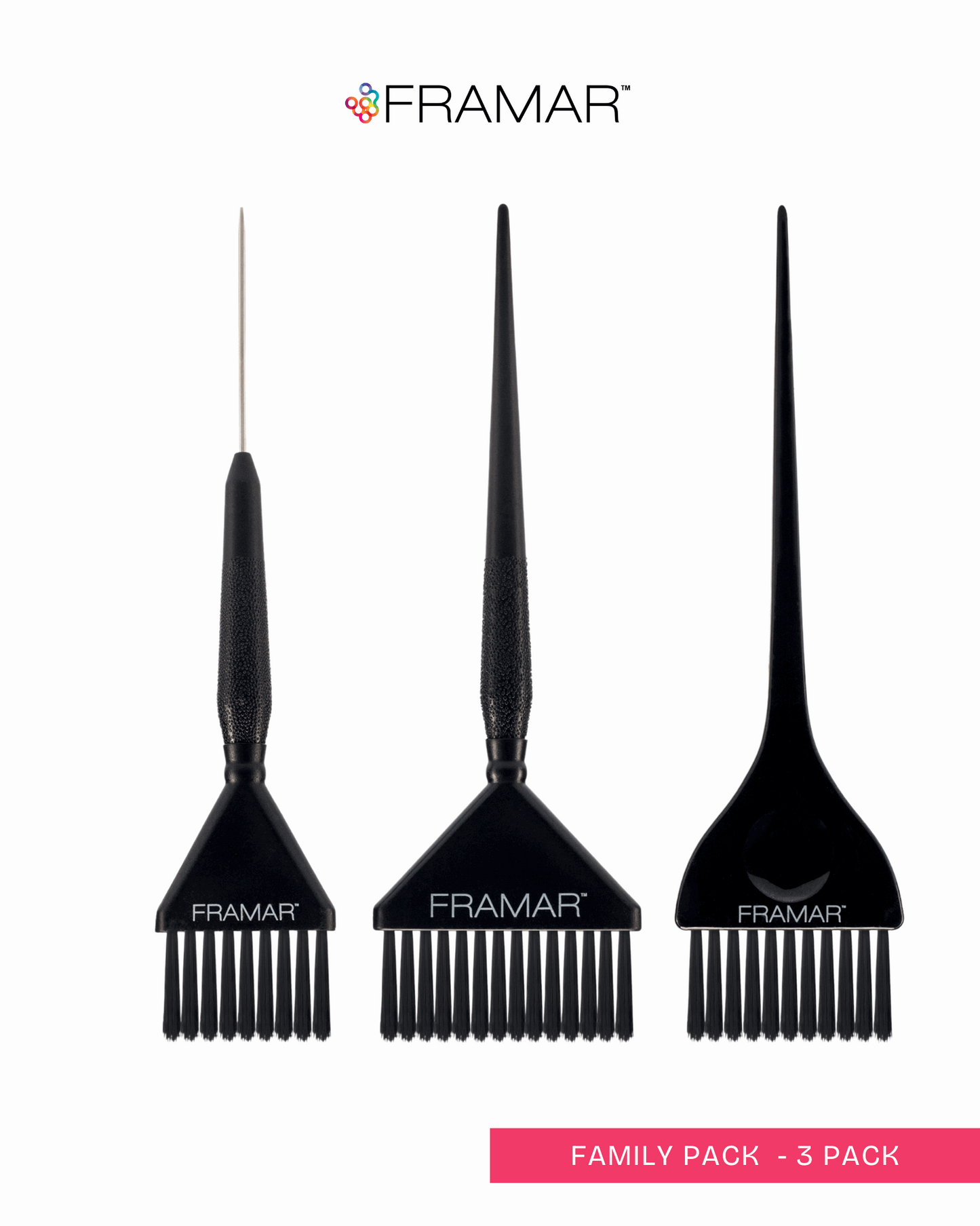 Framar hair colour brush set and enhance your kit with hairdressing colour brushes for flawless color application