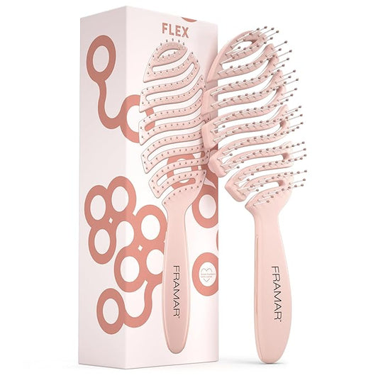 Framar Flex Hair Brush | Champagne