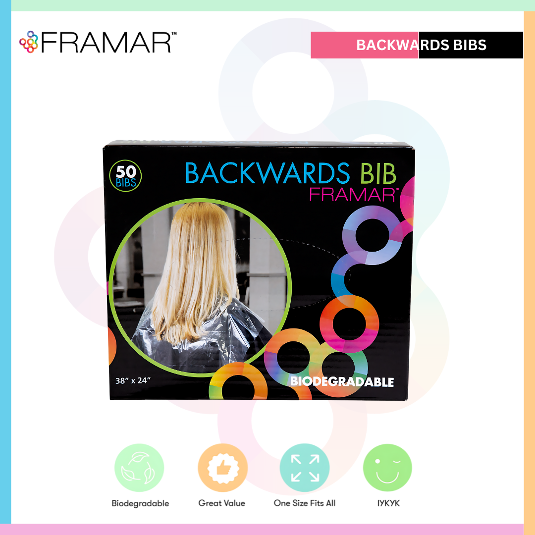 Framar bibs to protect salon chair