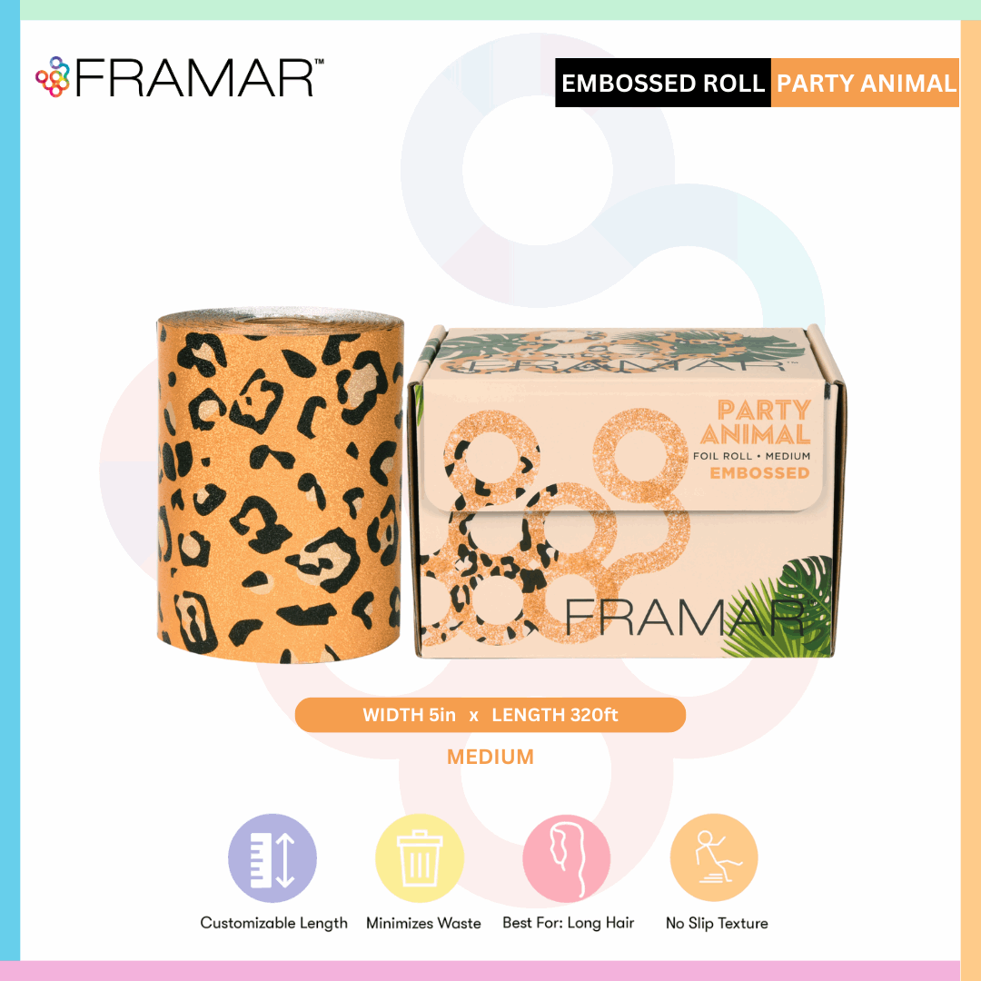 Hair Coloring foil colored framar