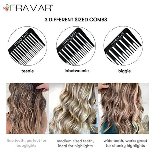 Framar Hair Section Comb Dreamweaver has 3 different sizes