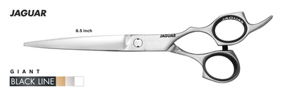 Jaguar GIANT Hairdressing scissors 6.5 Inch | Black Line Scissors - LoveSelf Beauty