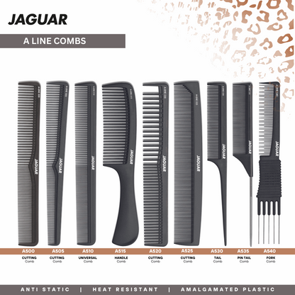 Jaguar A Line Hair Combs