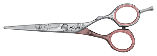 Jaguar Hairdressing scissors Tendor Love are painted colorful scissors, Most Stylish hairdressing scissors in India.