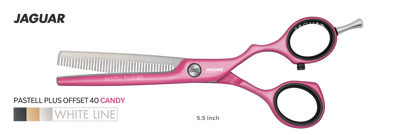 Buy Jaguar Texturing Hair Thinning Scissors Pastell Plus Offset 40 Candy Color | Love Self Beauty.