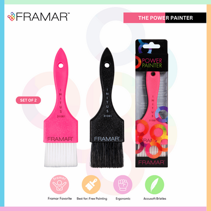 Framar Power Painter Hair Color brushes set of - 2