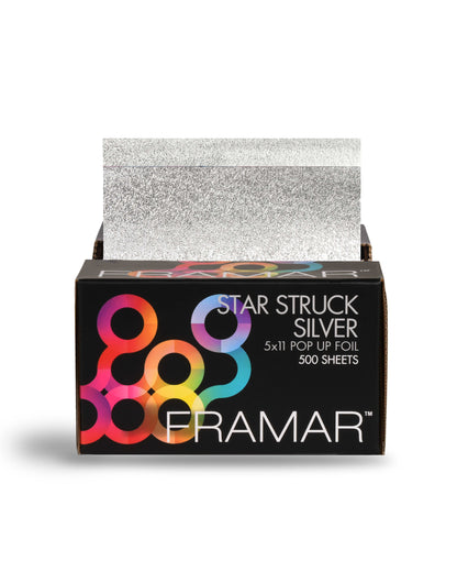 Buy Framar Aluminium Hair Color Foil | Star Struck Silver - Pop Up 