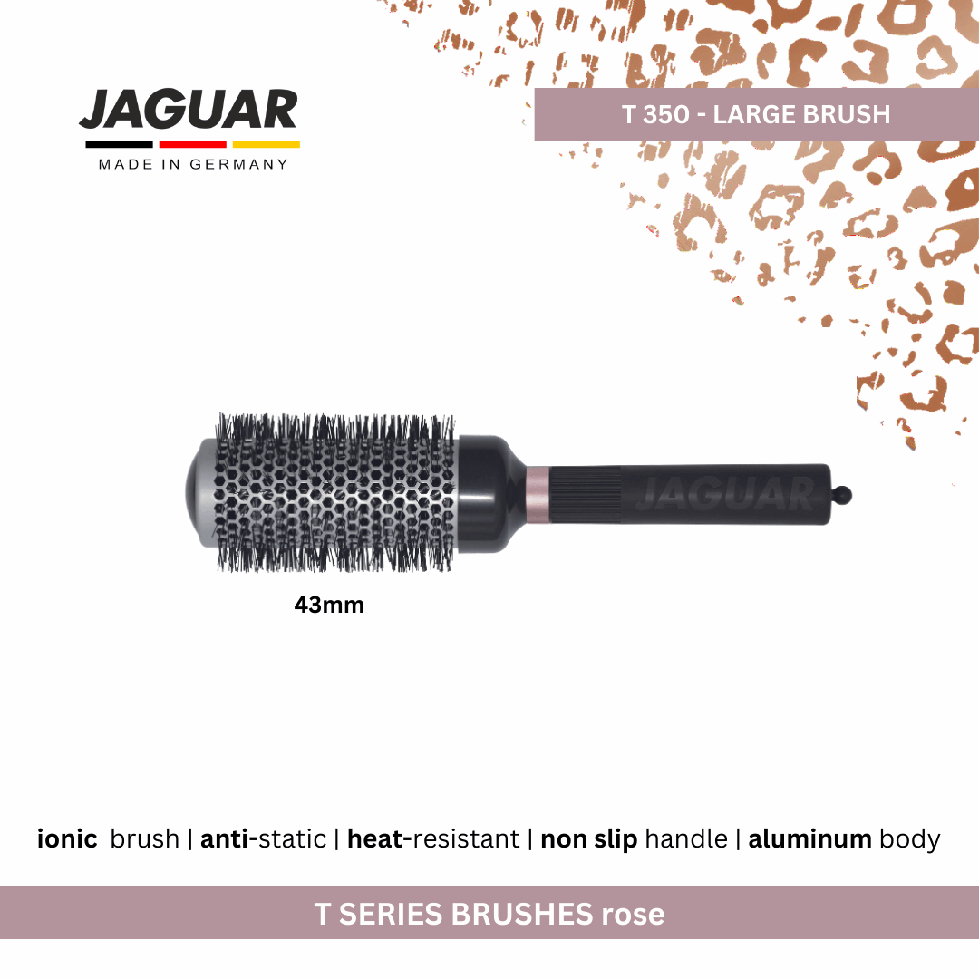 Jaguar T-SERIE ROSE Ionic Thermo Round Brushes