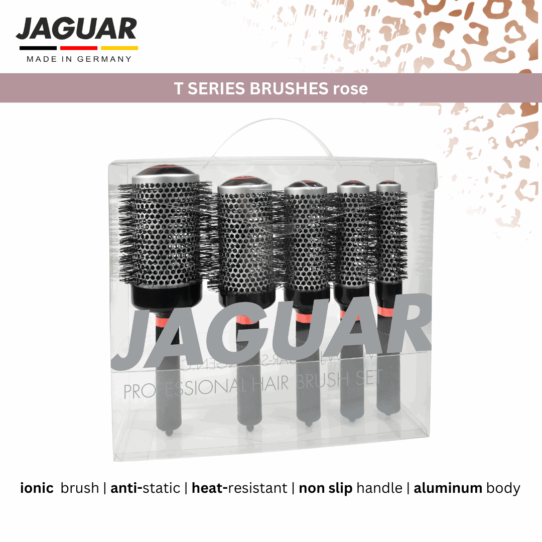 Jaguar T-SERIE ROSE Ionic Thermo Round Brushes