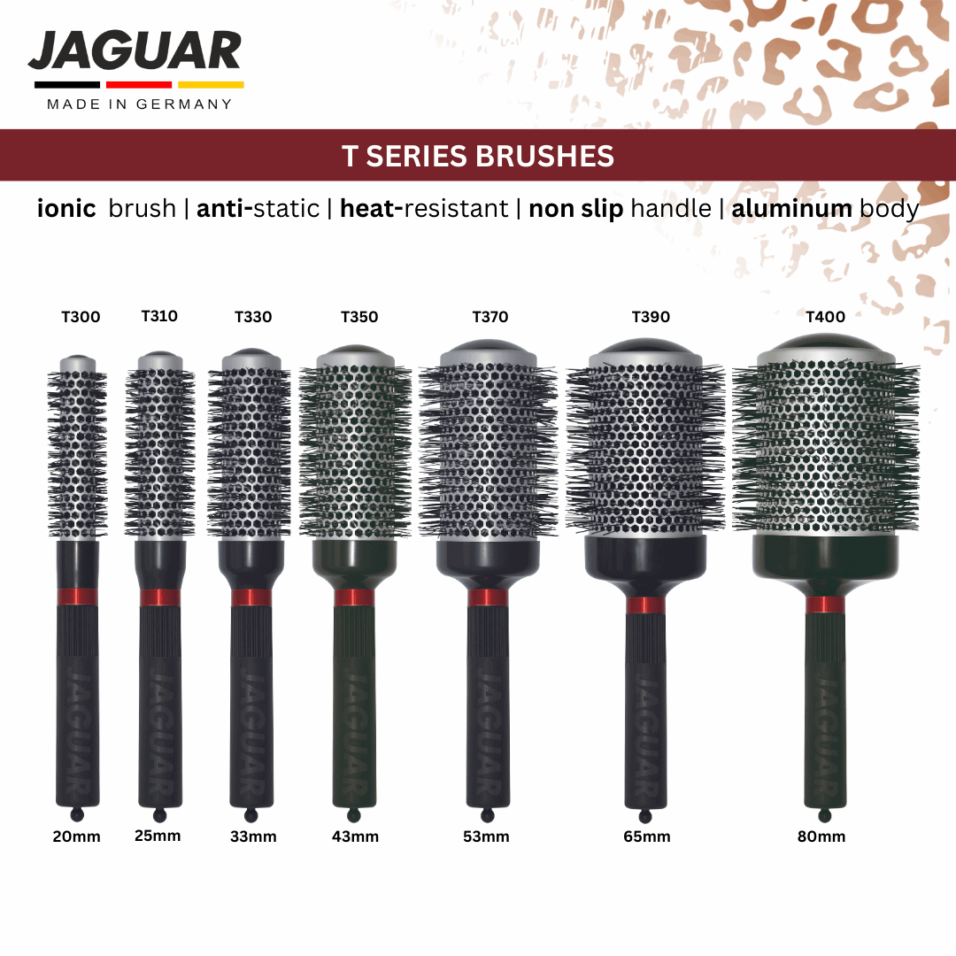 Jaguar T-SERIES Ionic Thermo Round Brushes