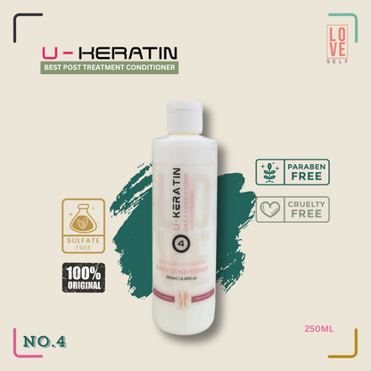 Buy Original U keratin Hair conditioner in India | Love Self Beauty