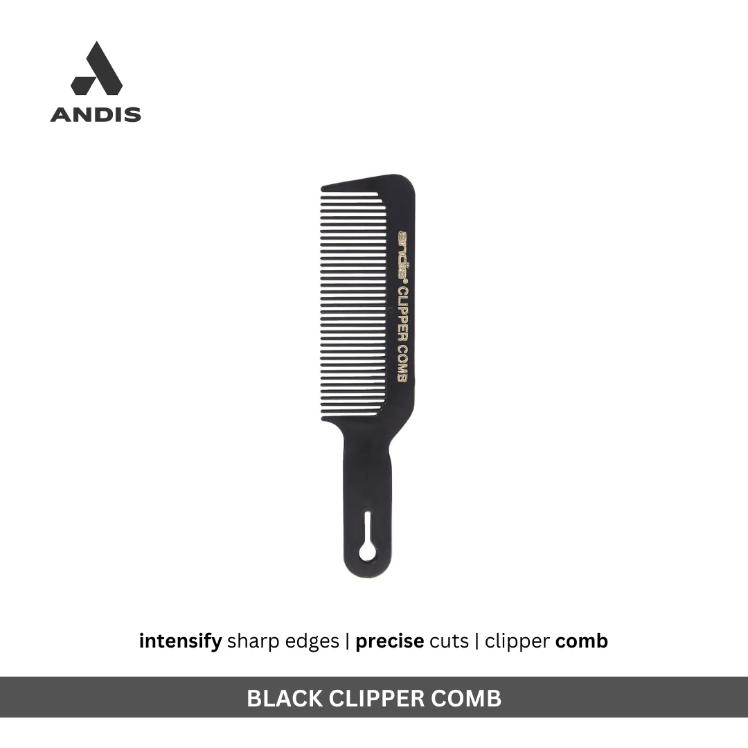 Buy Andis Hair Clipper comb in black to cut hair with clippers and trimmers in salons and for personal use also | Love Self Beauty.