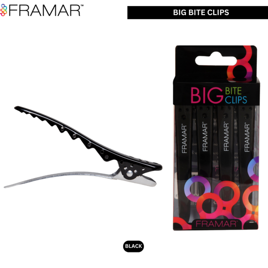 Buy Framar Hair Section Clip Set of 4 | Framar Big Bite Clips | Love Self Beauty.