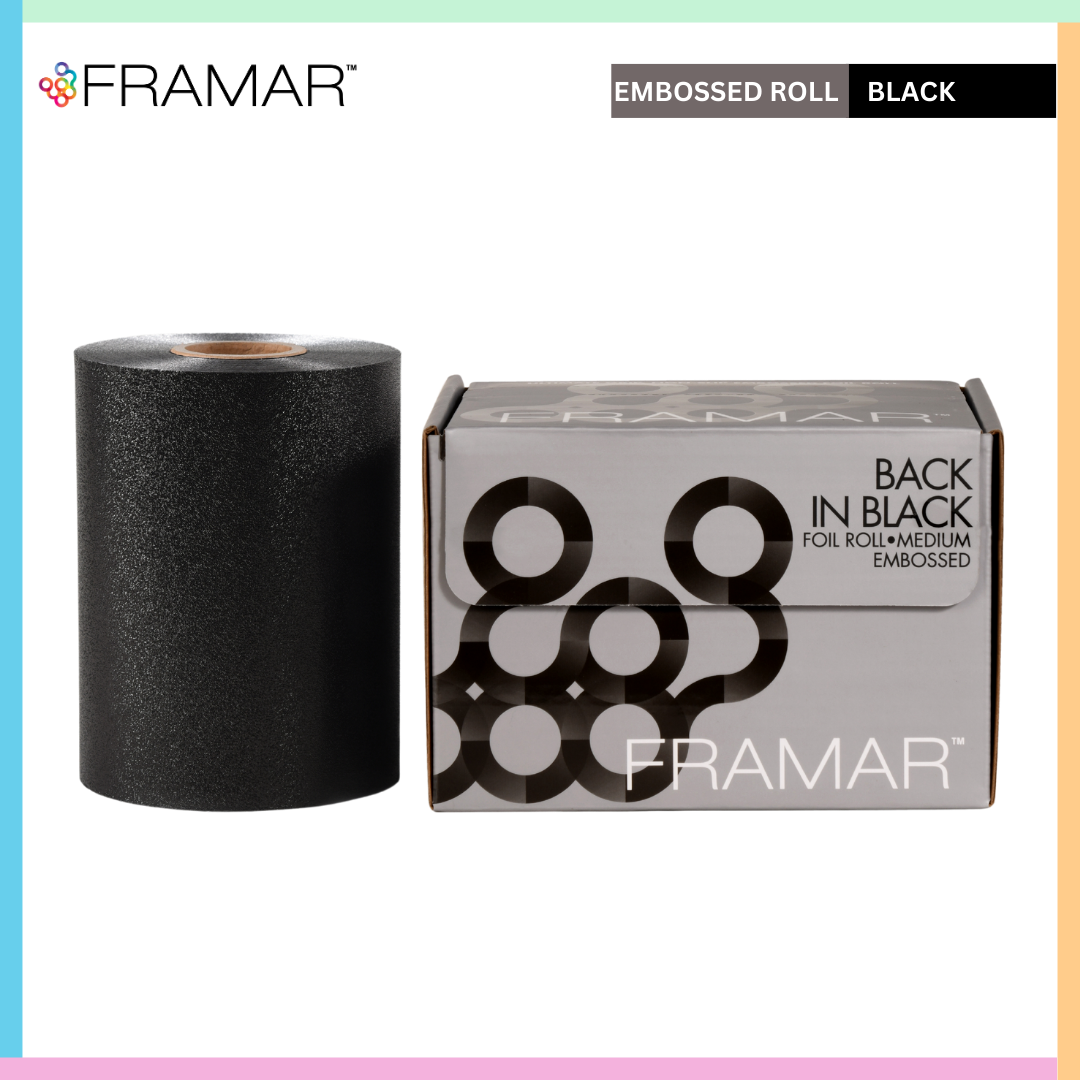 Framar aluminium hair color foil roll black | Love Self Beauty