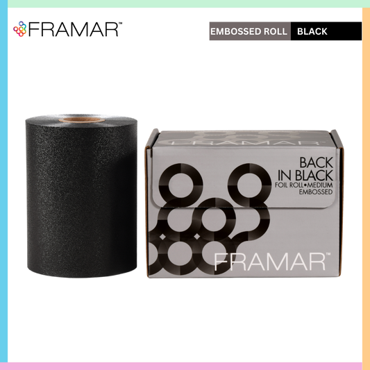 Framar aluminium hair color foil roll black | Love Self Beauty