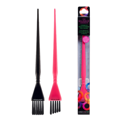 Thin Hair Coloring Brush Set of 2 | Framar Detail Brush | Love Self Beauty.