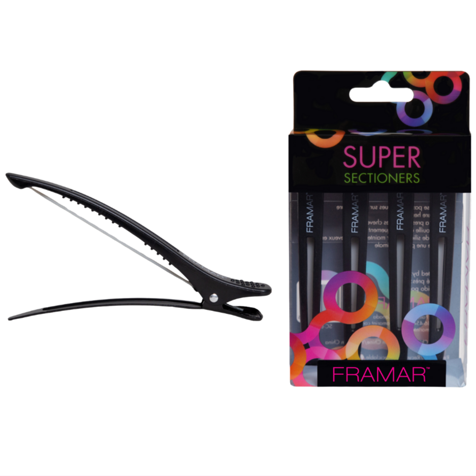 Framar big hair section clip with no bend in the hair, super sectioner | Love Self Beauty