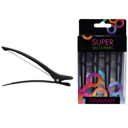 Framar big hair section clip with no bend in the hair, super sectioner | Love Self Beauty