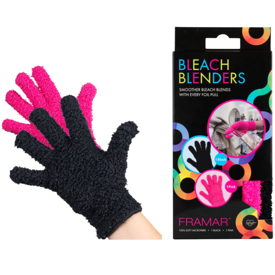 Framar Bleach Blender and Color Blending gloves | Love Self Beauty.