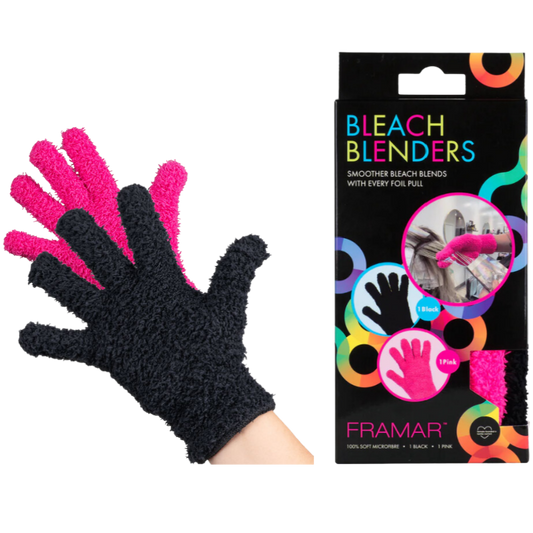 Framar Bleach Blender and Color Blending gloves | Love Self Beauty.