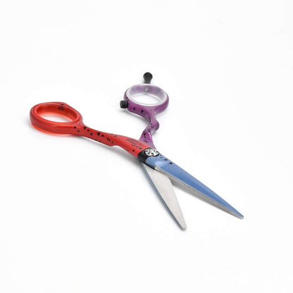 Jaguar Hair scissors focus on is best colorful hairdressing scissors in india.