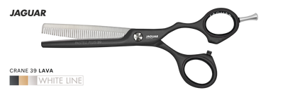 Buy Jaguar Pastell Plus Crane Lava Professional hair thinning scissors. Best texturizing thinning Scissors for salons | Love Self Beauty.
