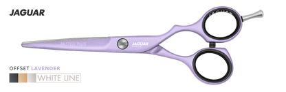 Buy Jaguar Pastell Plus Offset Hairdressing Scissors in Lavender Color. Best Hair Scissors for Hair Cutting and Hair Slicing 