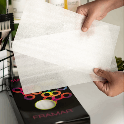 Reusable sheets for hair coloring and bleaching, Framar Maniac Mesh