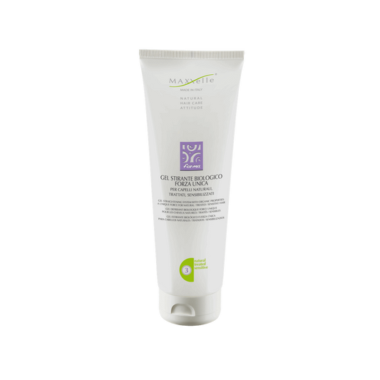 Gel straightening system with organic properties
