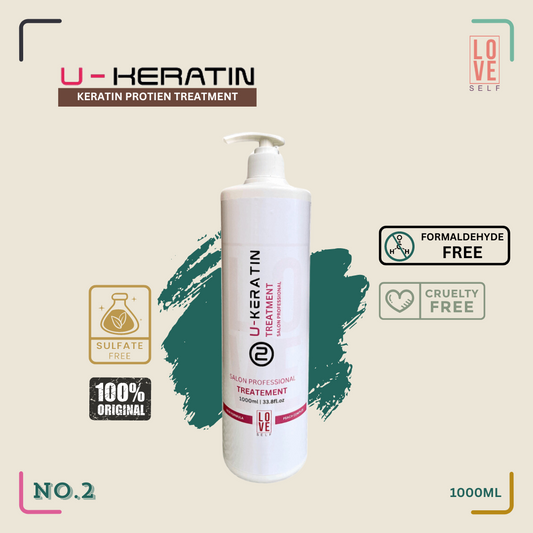 Buy Original U Keratin Hair Treatment in India | Love Self Beauty