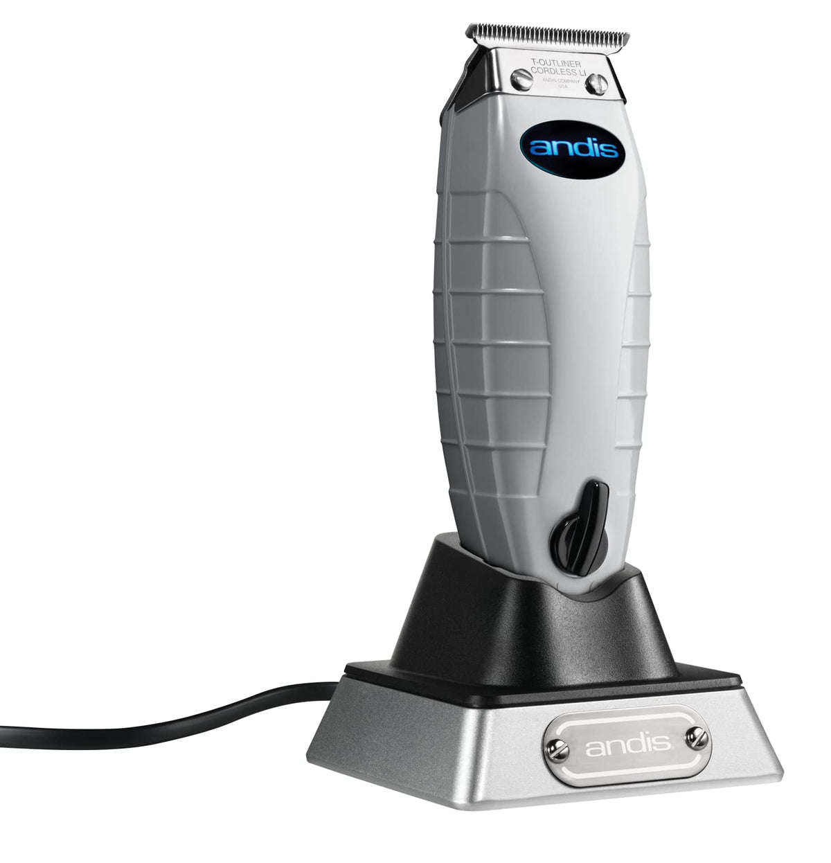 Andis Cordless T-Outliner Trimmer, Grey (74000) - LoveSelf Beauty