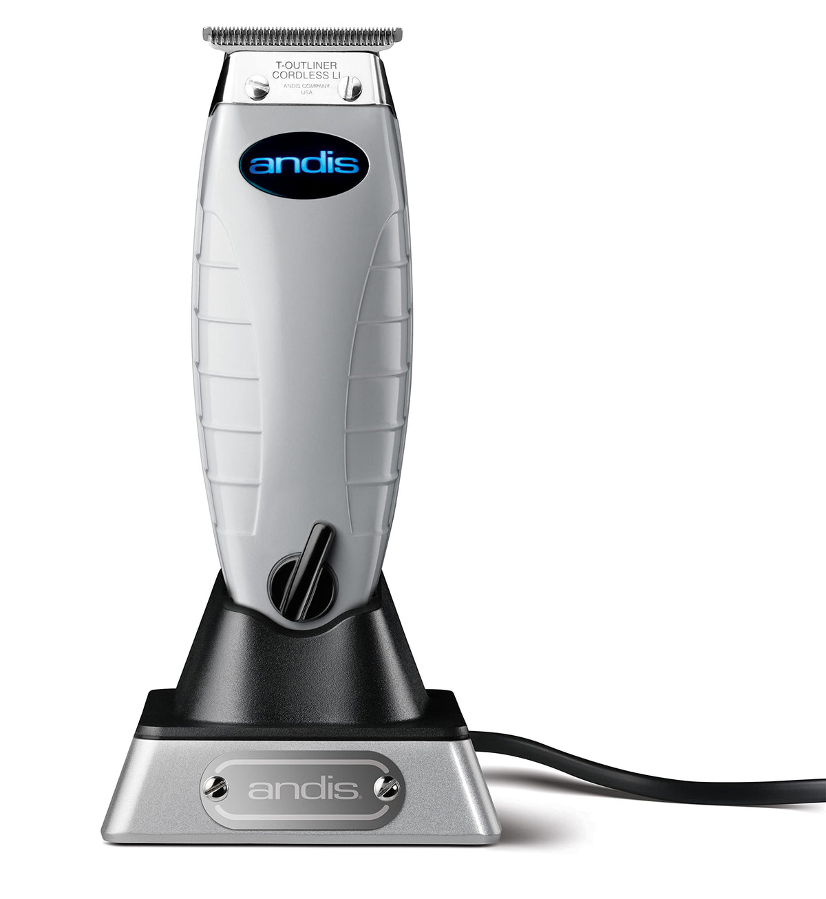 Andis Cordless T-Outliner Trimmer, Grey (74000) - LoveSelf Beauty